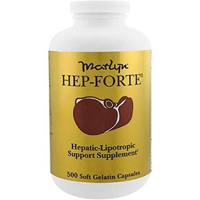 Hep-Forte Hepatic-Lipotropic Nutritional Support 500 Sgels