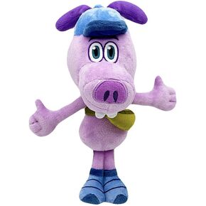 7" Animated Bloofy Plush Toys, Purple Mouse Stuffed Animal Pillow, Soft Plush Gifts for Movie Enthusiasts and Kids' Birthday Parties