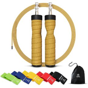 Jump Rope For Double Under, Adjustable Double Under Jump Rope,Double Under Speed Rope,Exercise Jump Rope,For Women,For Men, Workout Jump Rope,Skipping,Jump Ropes For Fitness, Jump Rope No Line,Jump n Rope