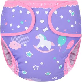 Littleforbig Washable Adjustable Reusable Waterproof Cloth Adult Diaper Wrap Cover One Size - Little Fantasy