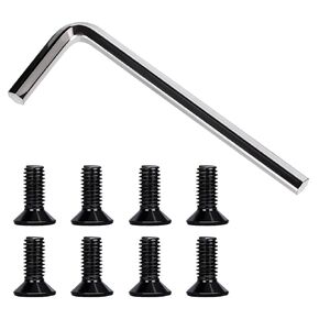 Replacement Screws for Delta and Shimano SPD Cleats – Suitable for Spin Bike Clipless Shoes (Clips Not Included)