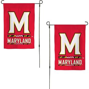 Desert Cactus University of Maryland Garden Flag Terrapins UMD Terps Banner 100% Polyester (Design H)