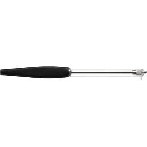 Osti Original cheese cutter with black plastic handle and 3 replacement wires (Black)