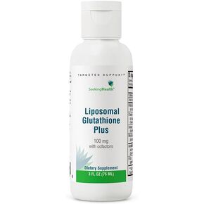 Seeking Health Liposomal Glutathione Plus - Support Immune Health & Physical Activity - Supports Antioxidant Activity and Liver Health - Supports Healthy Aging - 3 oz (15 Servings)