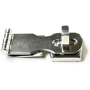 MARINE CITY 316 Grade Stainless Steel Easy Install Door Hasps Heavy Duty Swivel Safety Hasp with Turning Padlock Eye Mount Catch Latch Lock (2-3/4 × 1 Inch) for Marines Boat Accessories