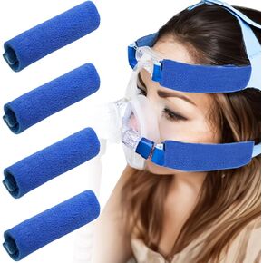 8-Pack CPAP Headgear Covers - CPAP Strap Covers CPAP Strap Cushions Pads Compatible for CPAP Headband Cover, Extend CPAP Strap Useful