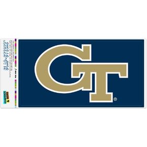 GRAPHICS & MORE Georgia Tech Primary Logo Automotive Car Window Locker Bumper Sticker