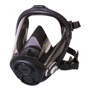 Honeywell RU65001L RU6500 Silicone Full Facepiece with 5-Point Head Strap, Large