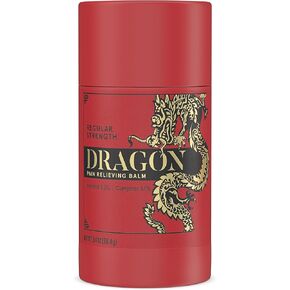 Dragon Balm 3.4oz Rollup Regular Strength Isolate Muscle and Joint Discomfort Relief for Back, Elbows, Feet, Hands, HIPS, Legs and Neck