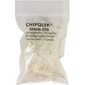 CHIP QUIK SMDN Dispensing Needles/Syringe Tips Straight Stainless Steel (0.5") - 12 to 27 Gauge (100, 23 Gauge) in Kuwait