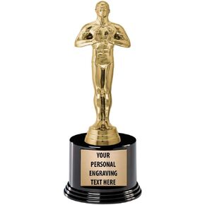 Crown Awards 8.5" World's Best Brother Trophy, Engraving Included Prime