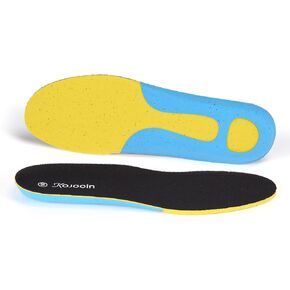 KOJOOIN Sport Athletic Shoe Insoles, Shoe Inserts Men Women Unisex Comfort Insoles for Sneakers Running Shoes for Active Sports Walking Running Training Hiking