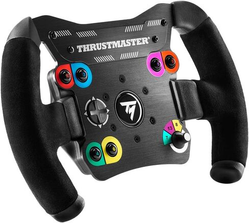 حافة عجلة Thrustmaster EVO Racing 32R مغلفة بالجلد بالإضافة إلى محور قابل للفصل، قاعدة مؤازرة تباع بشكل منفصل (متوافقة مع Xbox وPlaystation والكمبيوتر الشخصي) in Kuwait