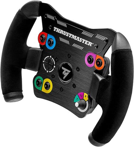حافة عجلة Thrustmaster EVO Racing 32R مغلفة بالجلد بالإضافة إلى محور قابل للفصل، قاعدة مؤازرة تباع بشكل منفصل (متوافقة مع Xbox وPlaystation والكمبيوتر الشخصي) in Kuwait