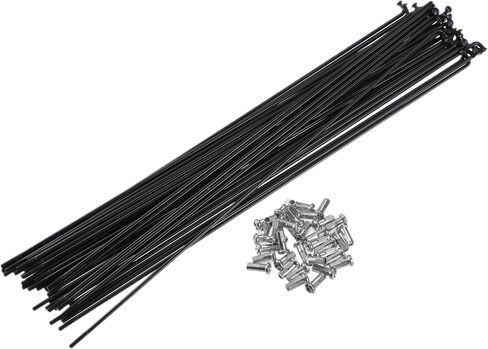 X AUTOHAUX 40 Pcs Bicycle Steel Spokes 13G Bike Spoke 134mm Length with Nipples for Most Bicycle in Kuwait