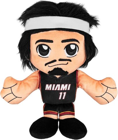 Bleacher Creatures Miami Heat Jaime Jaquez Jr. 8 بوصات NBA Kuricha يجلس من القطيفة - ناعم مستوحى من تشيبي NBA Superstar in Saudi Arabia