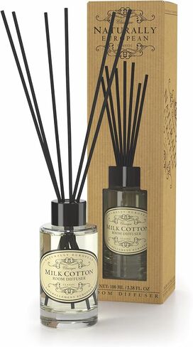 عطر أوروبي طبيعي من سومرست ميلك روم ناشر، 3.38 أونصة سائلة، ناشرون لمكتب غرفة المعيشة، تخفيف التوتر، ناشر للعلاج العطري، ناشر الزيوت العطرية، قطن الحليب in Saudi Arabia