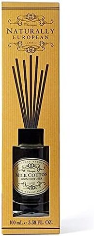 عطر أوروبي طبيعي من سومرست ميلك روم ناشر، 3.38 أونصة سائلة، ناشرون لمكتب غرفة المعيشة، تخفيف التوتر، ناشر للعلاج العطري، ناشر الزيوت العطرية، قطن الحليب in Saudi Arabia