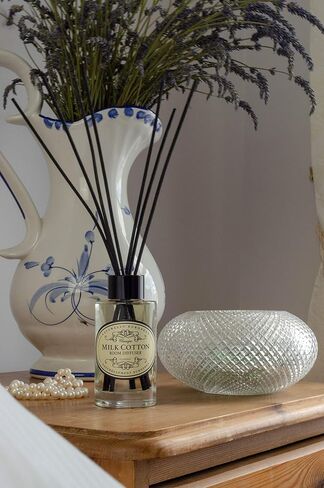 عطر أوروبي طبيعي من سومرست ميلك روم ناشر، 3.38 أونصة سائلة، ناشرون لمكتب غرفة المعيشة، تخفيف التوتر، ناشر للعلاج العطري، ناشر الزيوت العطرية، قطن الحليب in Saudi Arabia