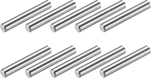 دبوس وتد METALLIXITY (5x30 مم) 10 قطع، 304 رف من الفولاذ المقاوم للصدأ يدعم أوتاد عناصر تثبيت - للأجهزة المعدنية، تركيب الأثاث، الصناعية، DIY in Kuwait
