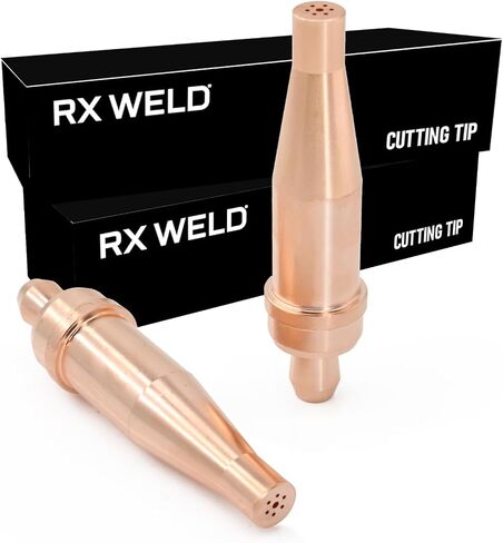 أطراف شعلة قطع الأسيتيلين 1-1-101 من RX WELD، شعلة شديدة التحمل على شكل حرف V - عبوة من قطعتين in Kuwait