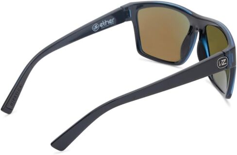 نظارة شمسية VonZipper Dipstick باللون الأزرق الشفاف مع عدسة زرقاء داكنة مقاس 60 ملم in Kuwait