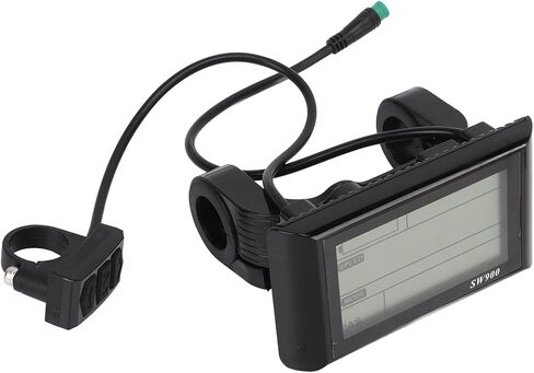 SUNGOOYUE SW900 LCD Meter, Waterproof 5 Pin Electric Bike Panel with Battery Display, ABS Material, 36V, for Electric Bicycles in Saudi Arabia