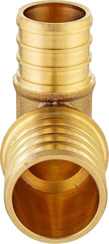 5 قطع من تركيبات EFIELD Barb Crimp Pex النحاسية مقاس 1 بوصة × 1 بوصة كوع لأنابيب Pex، ASTM F1807 in Saudi Arabia