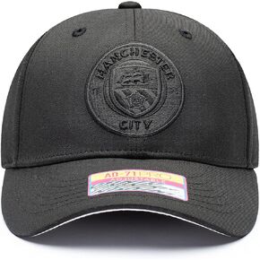 Manchester City 'Dusk' Adjustable Hat/Cap Black