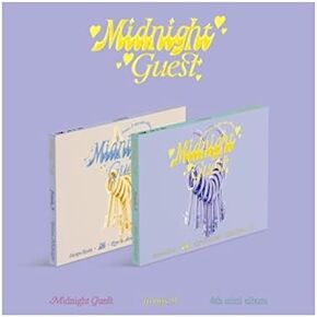 fromis_9 Midnight Guest 4th Mini Album 2 Version Set CD+72p PhotoBook+1p Postcard+1p Mini Card+1p Film Photo+2p PhotoCard+1p Lyric Paper+Tracking Kpop Sealed