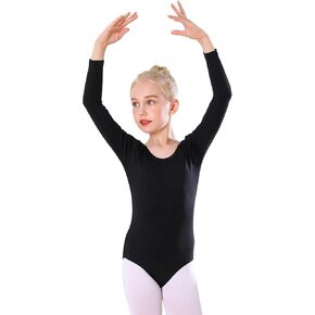 Bezioner Ballet Leotard for Girls,Gymnastics Leotards Long Sleeve Dance Outfit for Kids