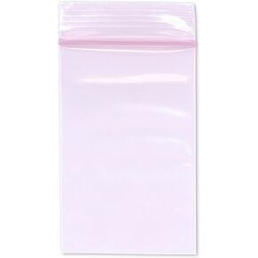 Plymor 2" x 3" (Pack of 200), 2 Mil Anti-Static Zipper Reclosable Plastic Bags