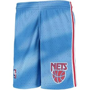 Outerstuff New Jersey Nets Youth Size Hardwood Classics Swingman Road Basketball Shorts