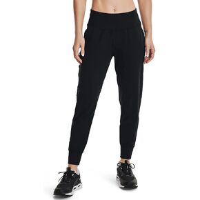 Under Armour - Womens Meridian Jogger Pants, Color Black (001), Size: Small x Short