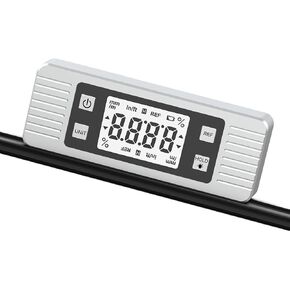 Digital Level Angle Gauge Meter Magnetic Electronic Level Angle Finder Tool Protractor Inclinometer Woodworking Tools with Magnet for Construction, Woodworking and Machinery (Silver)
