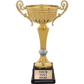 13" Gold Cup Trophy, Manifest Metal Cup Trophy Award Prime