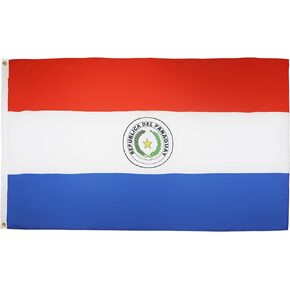Paraguay Flag 2' x 3' - Paraguayan flags 60 x 90 cm - Banner 2x3 ft - AZ FLAG