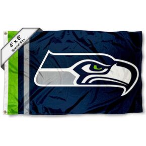 WinCraft Seattle Seahawks 4 ft x 6 ft Foot Flag