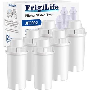 Replacement for Brita® Filter, Pitchers and Dispensers, Classic 35557, OB03, Mavea® 107007, Replacement for Brita® Pitchers Grand, Lake, Capri, Wave and More (6 Pack)