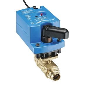 Johnson Controls VA9104-AGA-3S Electric Actuator, 70" lb., On-Off, 24VAC