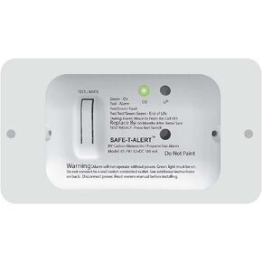 SAFE T ALERT 85 SERIES WHITE CARBON MONOXIDE PROPANE GAS