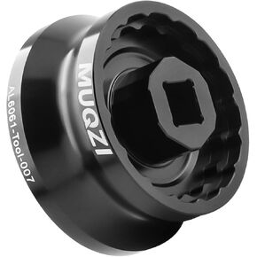 12/16-Notch Bottom Bracket Removal Tool, 5-in-1 Bike BB Tool, 39/41/44/46/49mm External Cups Install Removal BBT for Shimano, SRAM, FSA, Rotor, Chris King, Hawk Racing