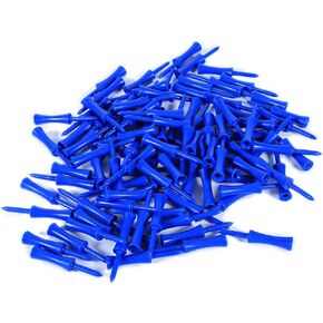 Yosoo Step Down Tees 100Pcs Plastic Blue 68Mm Tees Step Down Accessory Tool for Sports Tees Tees