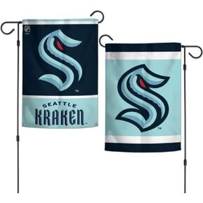 Wincraft NHL Seattle Kraken Flags 12x18, Team Colors, One Size