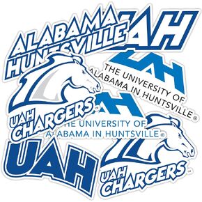 Desert Cactus University of Alabama in Huntsville Sticker UAH Chargers Stickers Vinyl Decals Laptop Water Bottle Car Scrapbook T2 (Type 2)