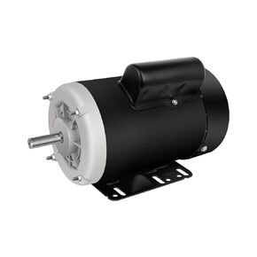 Electric Motor 1 HP Farm Duty Motor, Single Phase Motor 1750RPM 115V/230V 56 Frame 13.6-6.8A CW/CCW TEFC