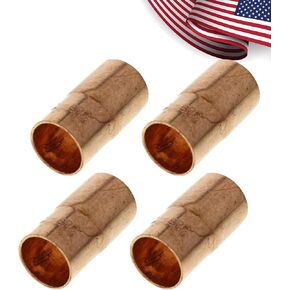 4 PCS 7/8"" X 3/4"" OD ACR FTGxC Copper Reducer - Easy Sweat Connection for Residential,Commercial Copper Pipe
