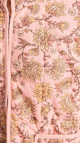 سترة Chloe للسيدات من FP Movement، مجموعة Peach Combo، وردي، أبيض فاتح، S in Kuwait