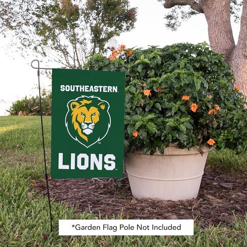 Desert Cactus Southeastern Louisiana University Garden Flag SLU Lions Banner 100% Polyester (Design A) in Saudi Arabia