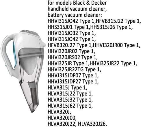 شاحن محول 15 فولت مزود طاقة للمكنسة الكهربائية المحمولة بلاك اند ديكر دستبوستر HHVI315JO42 HFVB315J22 HHVI320JR02 HFVB320J27، استبدال الشاحن 90627870/90629039/ S003AQU1500015 in Kuwait